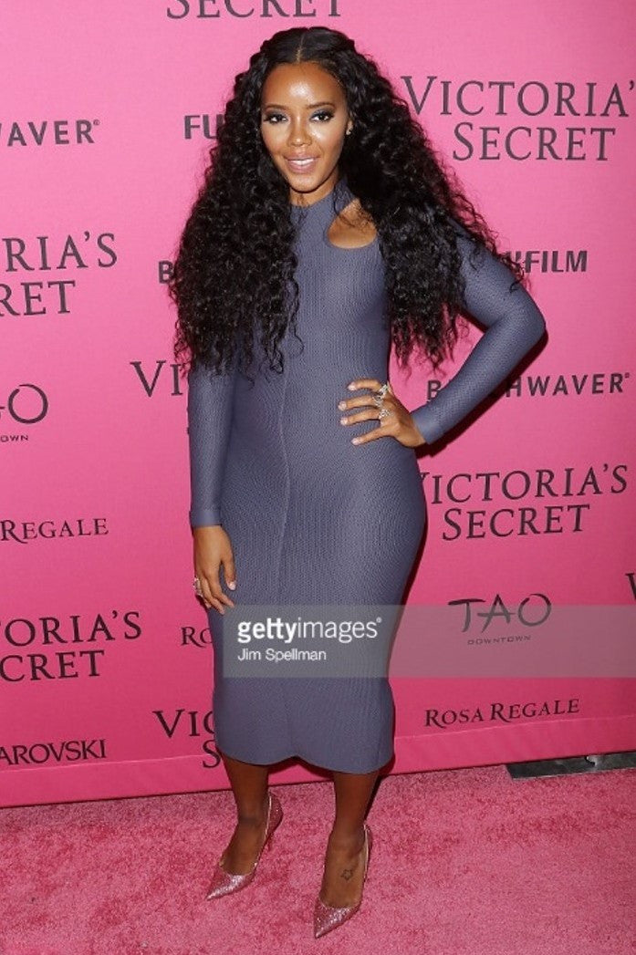 Angela Simmons Wear Muehleder to Victoria's Secret After Party