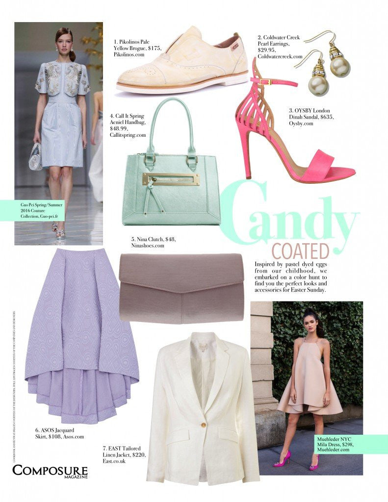 Which Muehleder Piece was Featured in Composure Magazine?