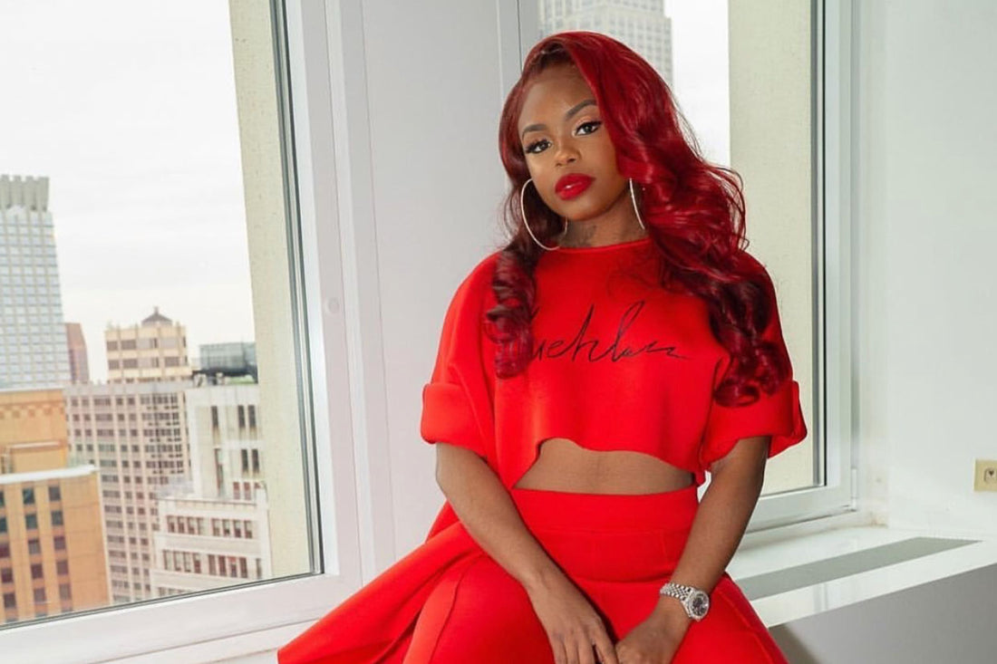 It's Hard Not to Love Dreezy in This All Red Muehleder Look