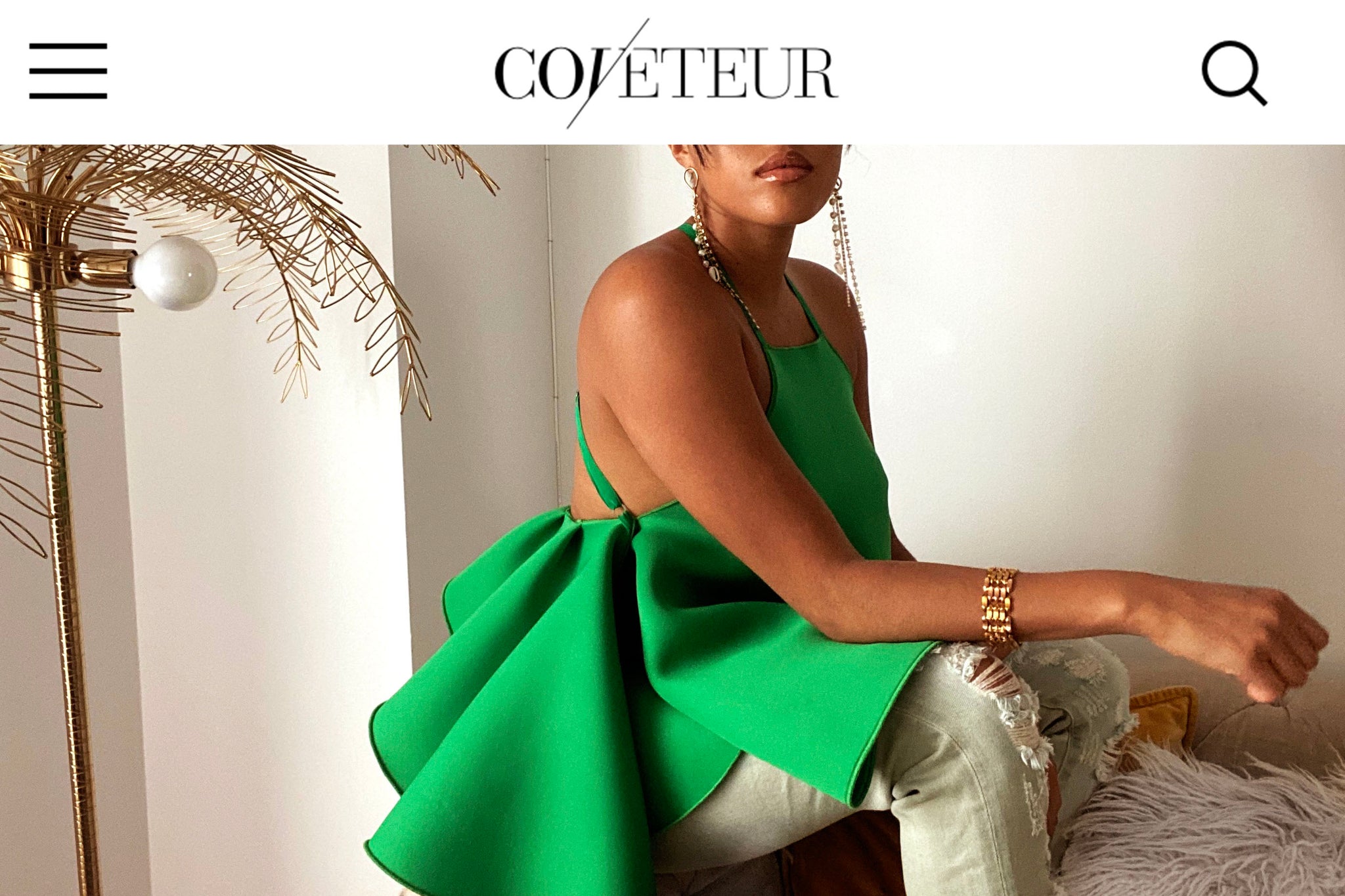 Black Owned: The Muehleder Catherine Top In The Coveteur