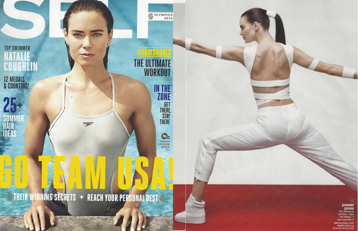 Self Magazine Olympic 2016 Issue Featuring Muehleder Scuba Tops