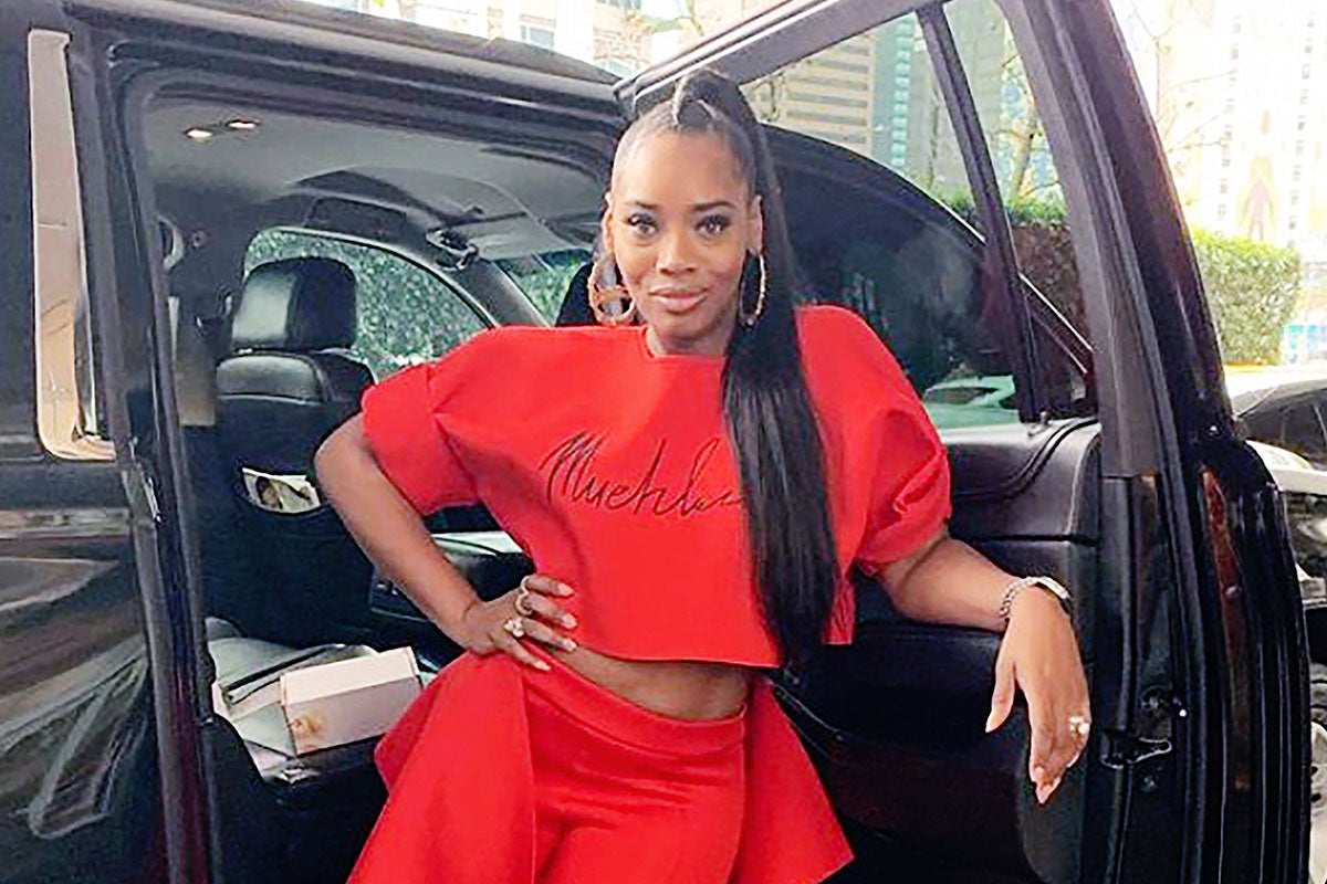 Yandy Sizzles in All Red