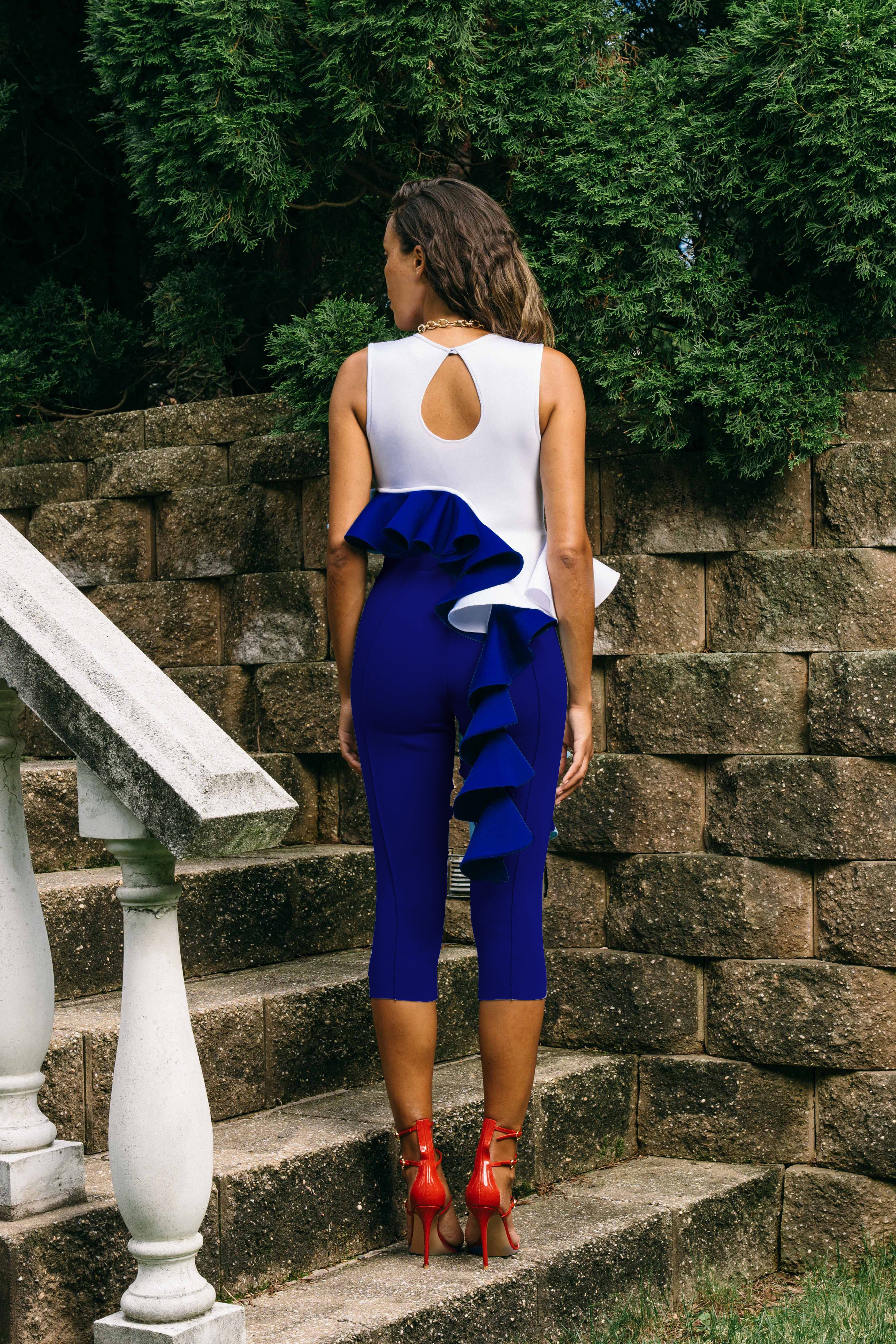 Simi Ruffle Tail Top