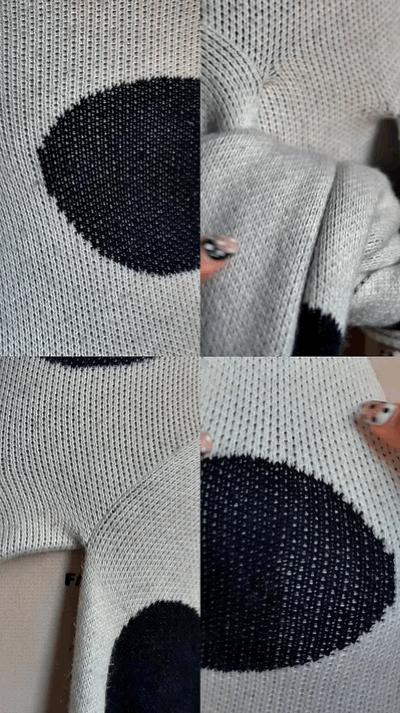 Junie PolkaDot Knit Dress