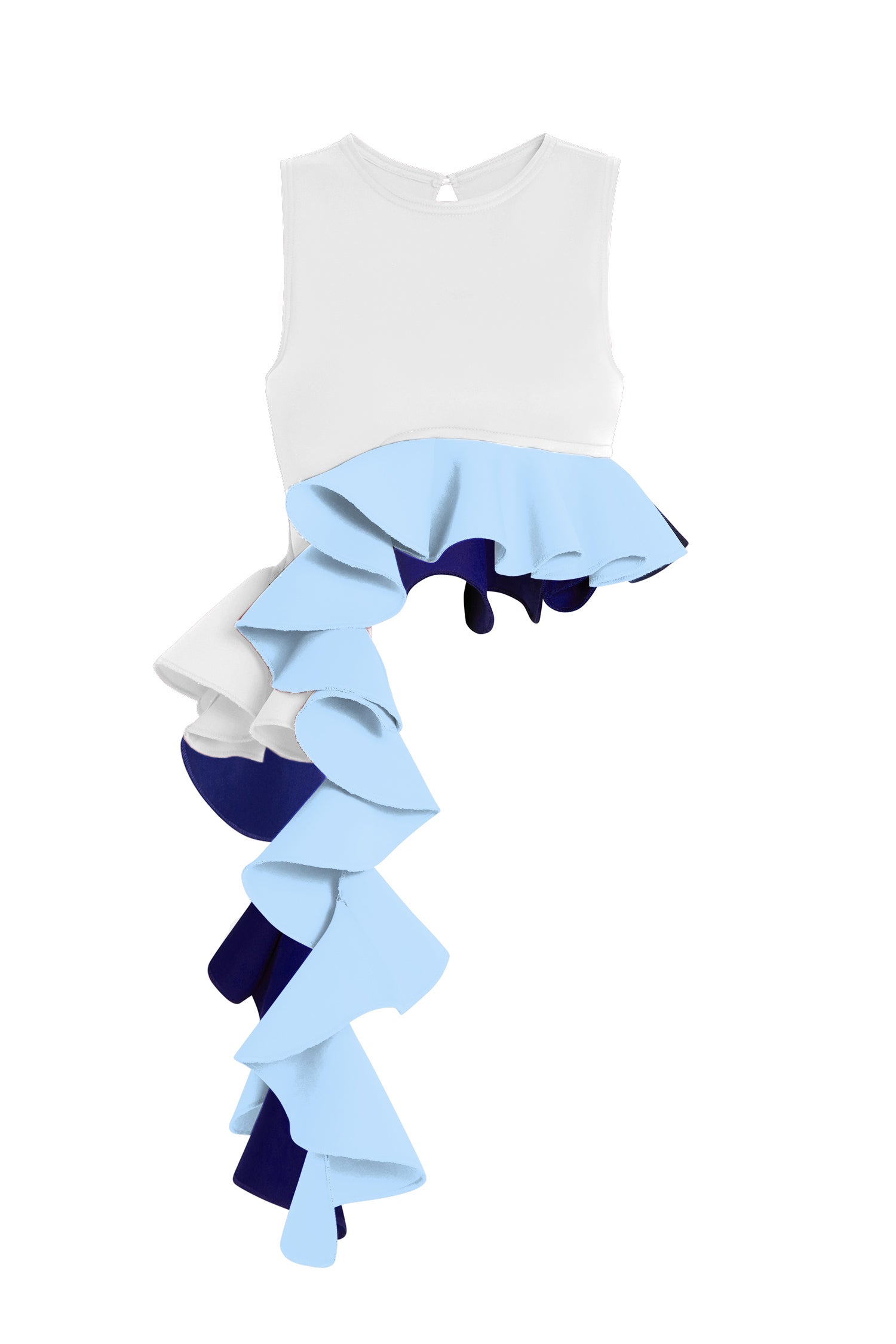 Simi Ruffle Tail Top