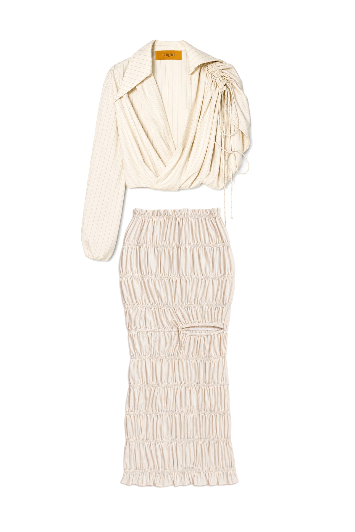Asha Asymmetric Top & Skirt