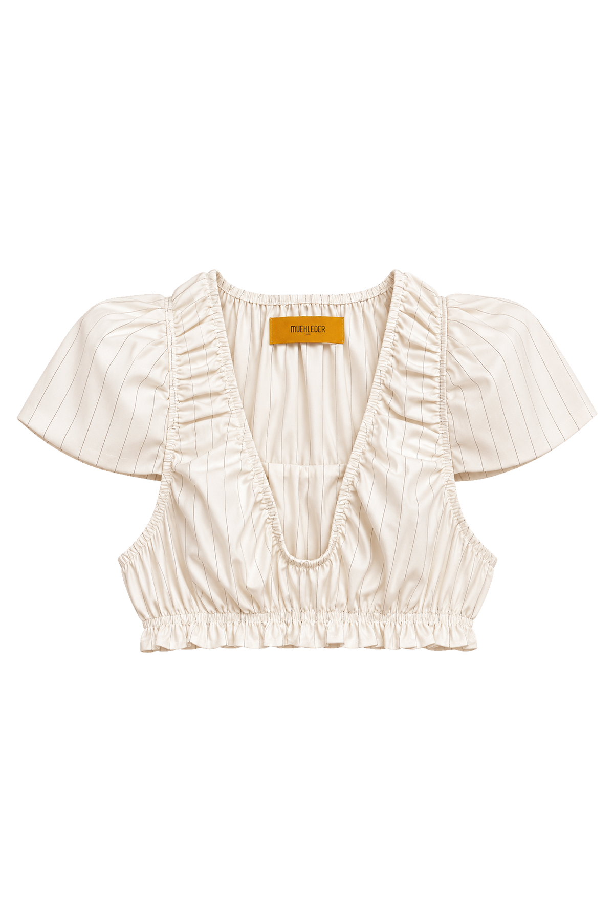 Asha Bell Sleeve Crop Top