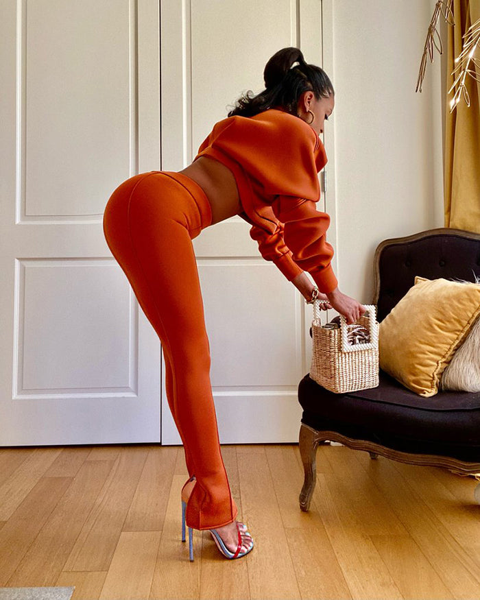 Signature Crop Sweatshirt
