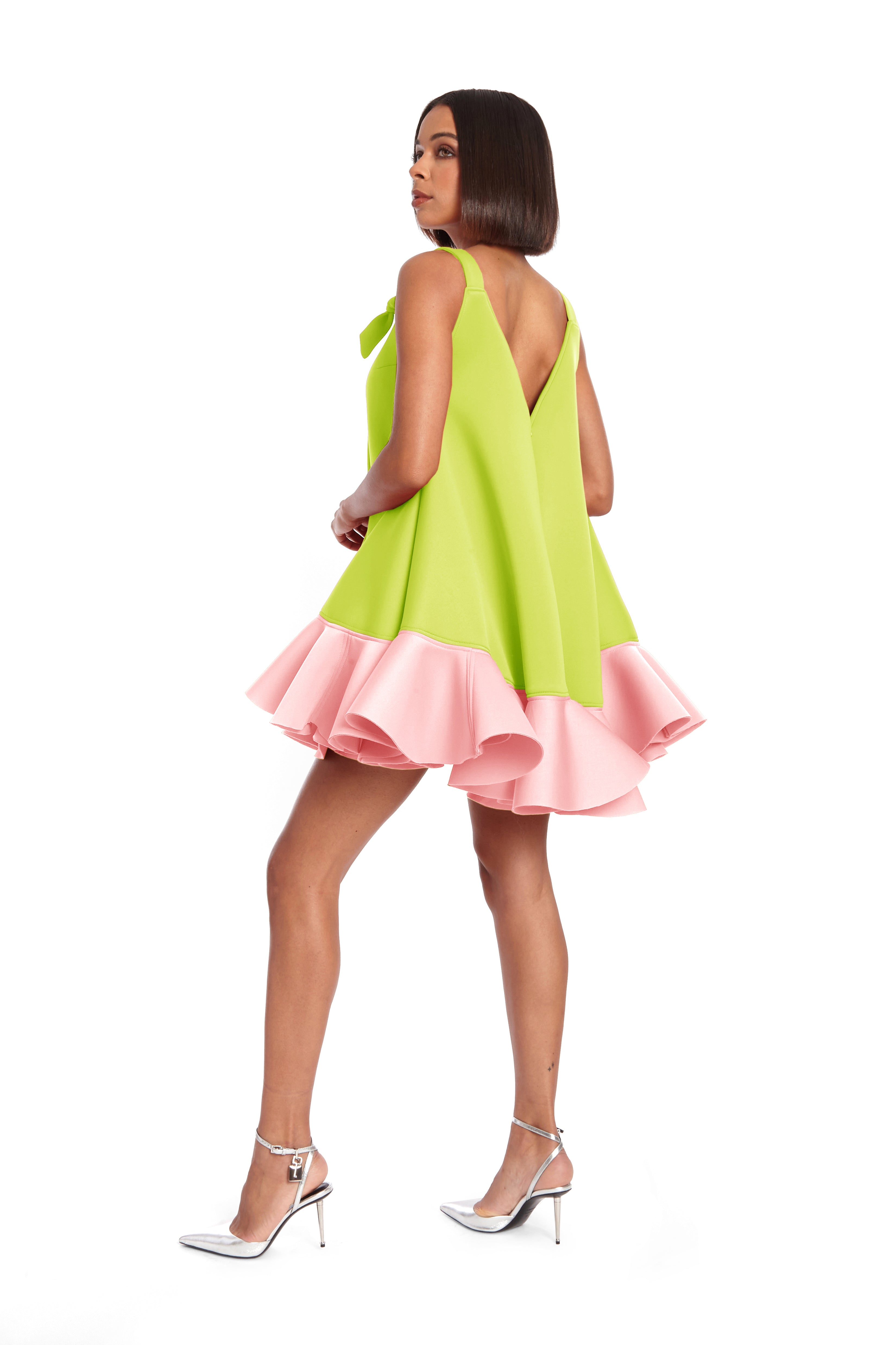 Ava Dress Crystal Rose