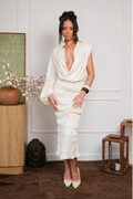 Asha Asymmetric Top & Skirt