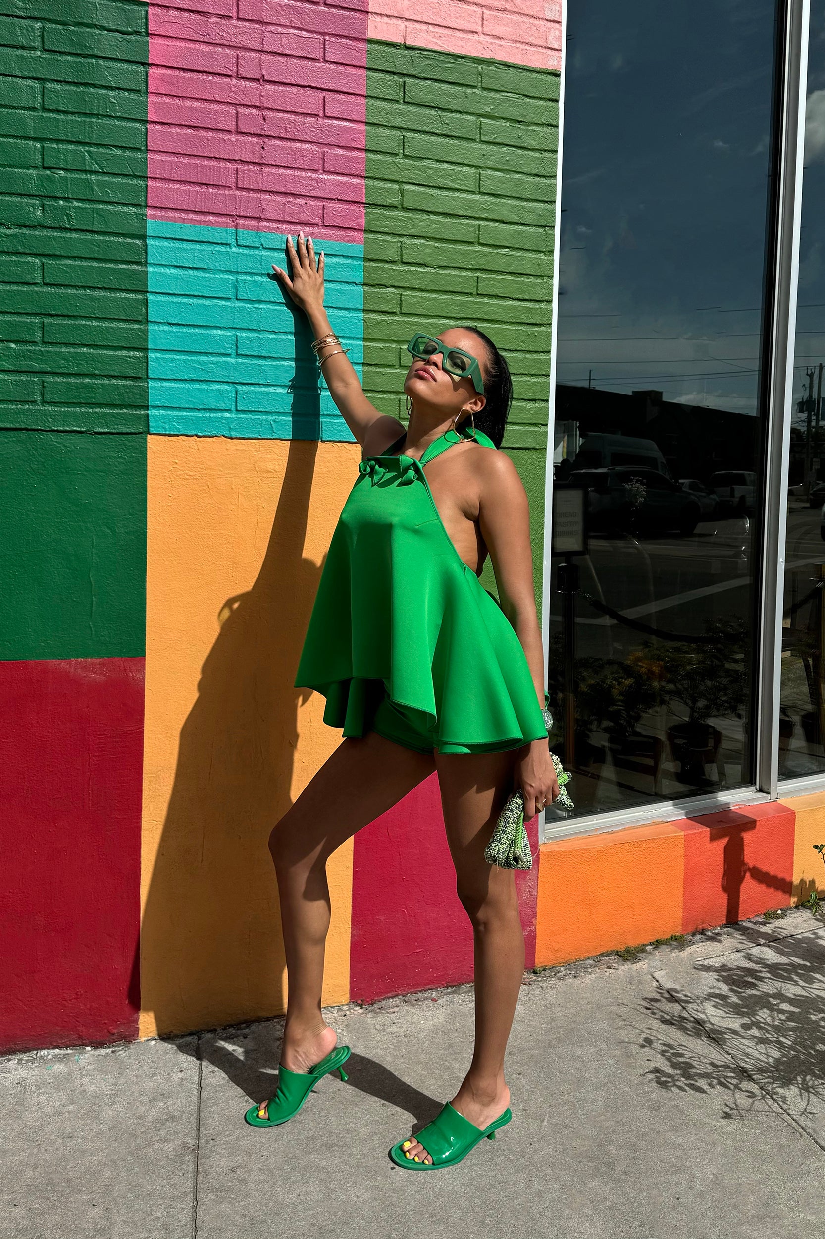 Heather & Shorts Set