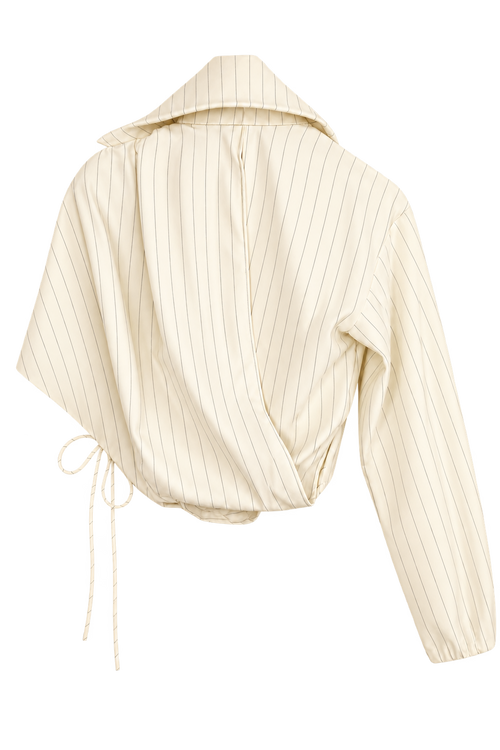 Asha Pinstripe Top