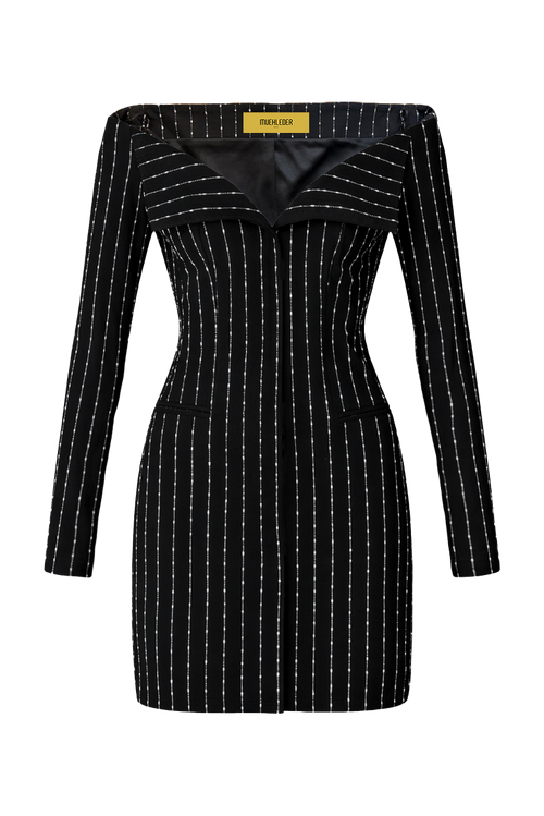 Kehinde Pinstripe Dress