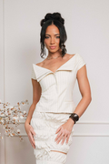 Kehinde Pinstripe Top