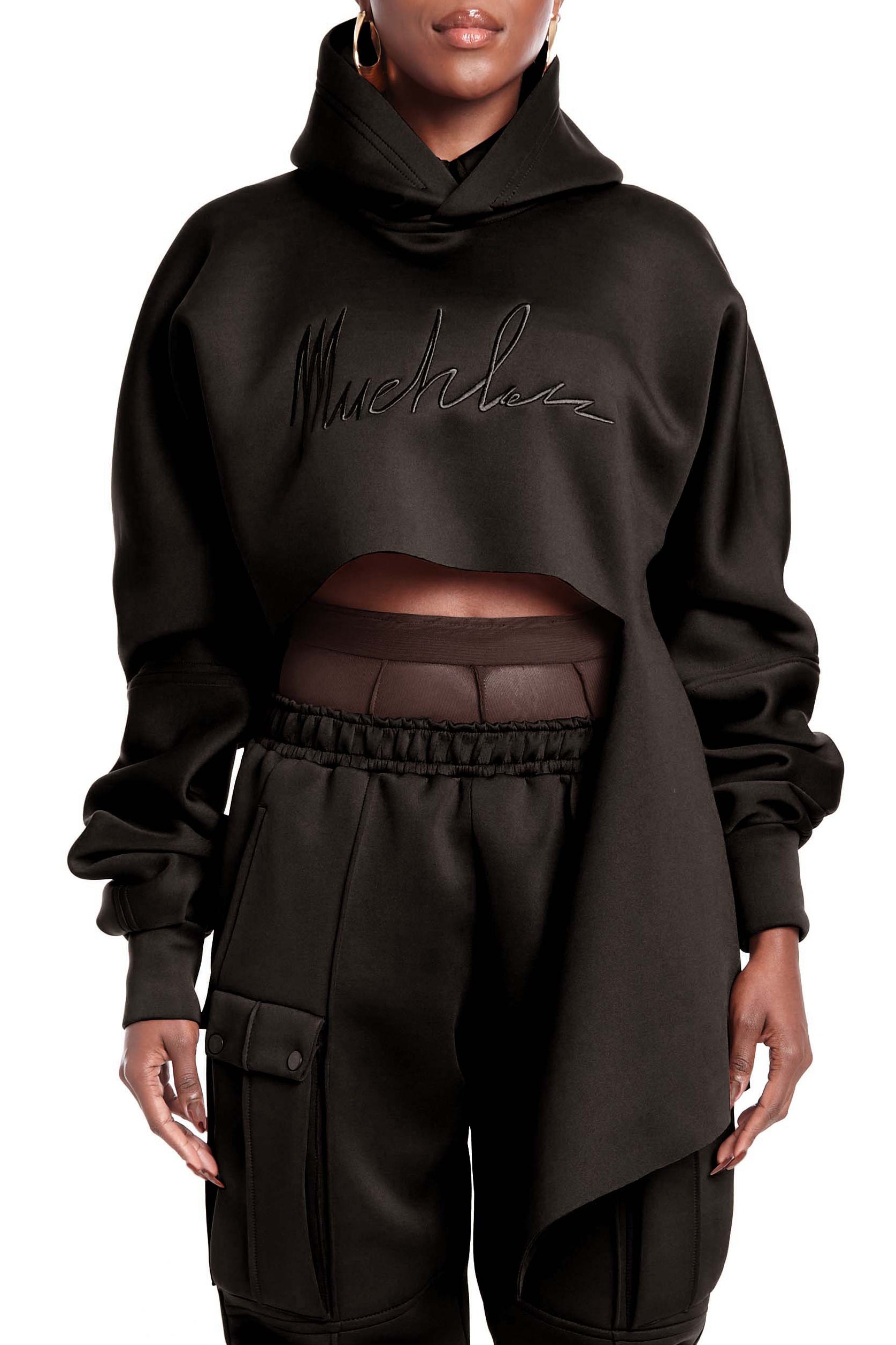 Classic Hoodie & Leggings Set in Black