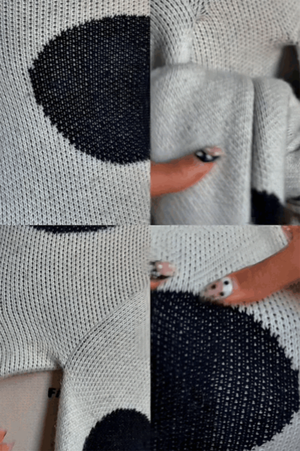 Junie PolkaDot Knit Dress