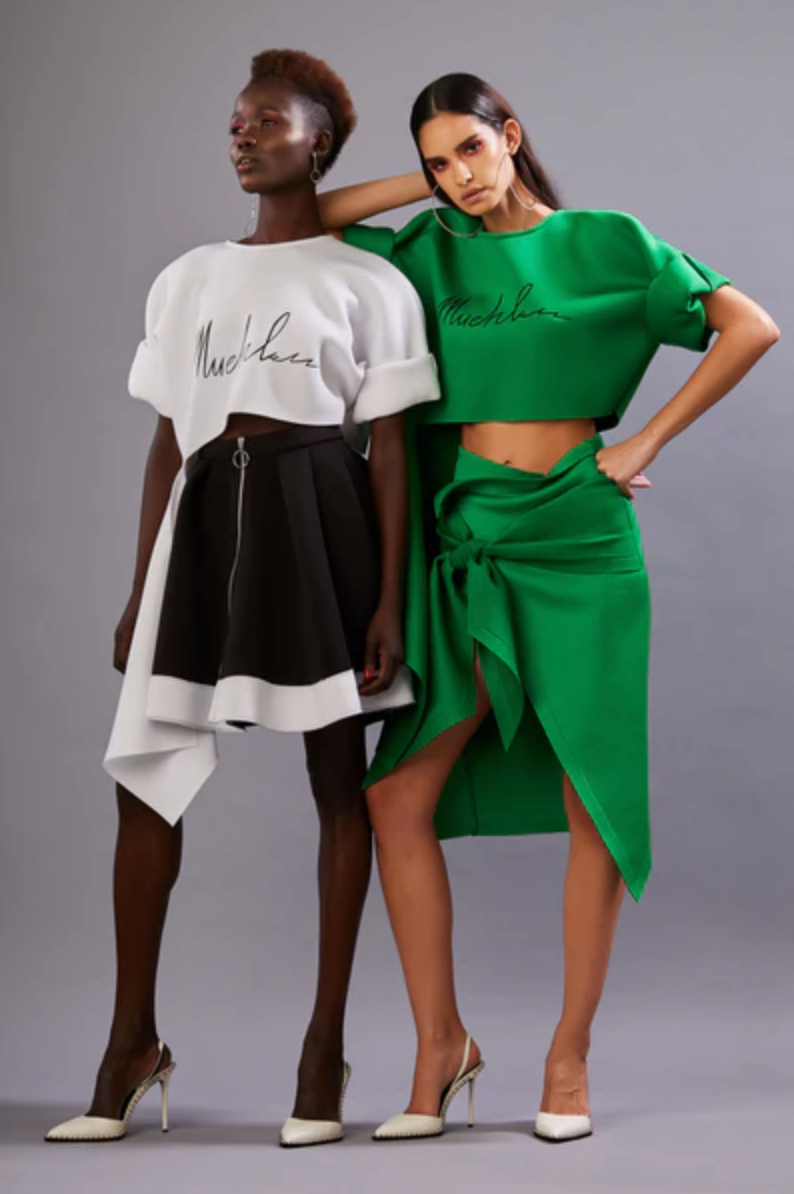 Signature Slashed Sweatshirt