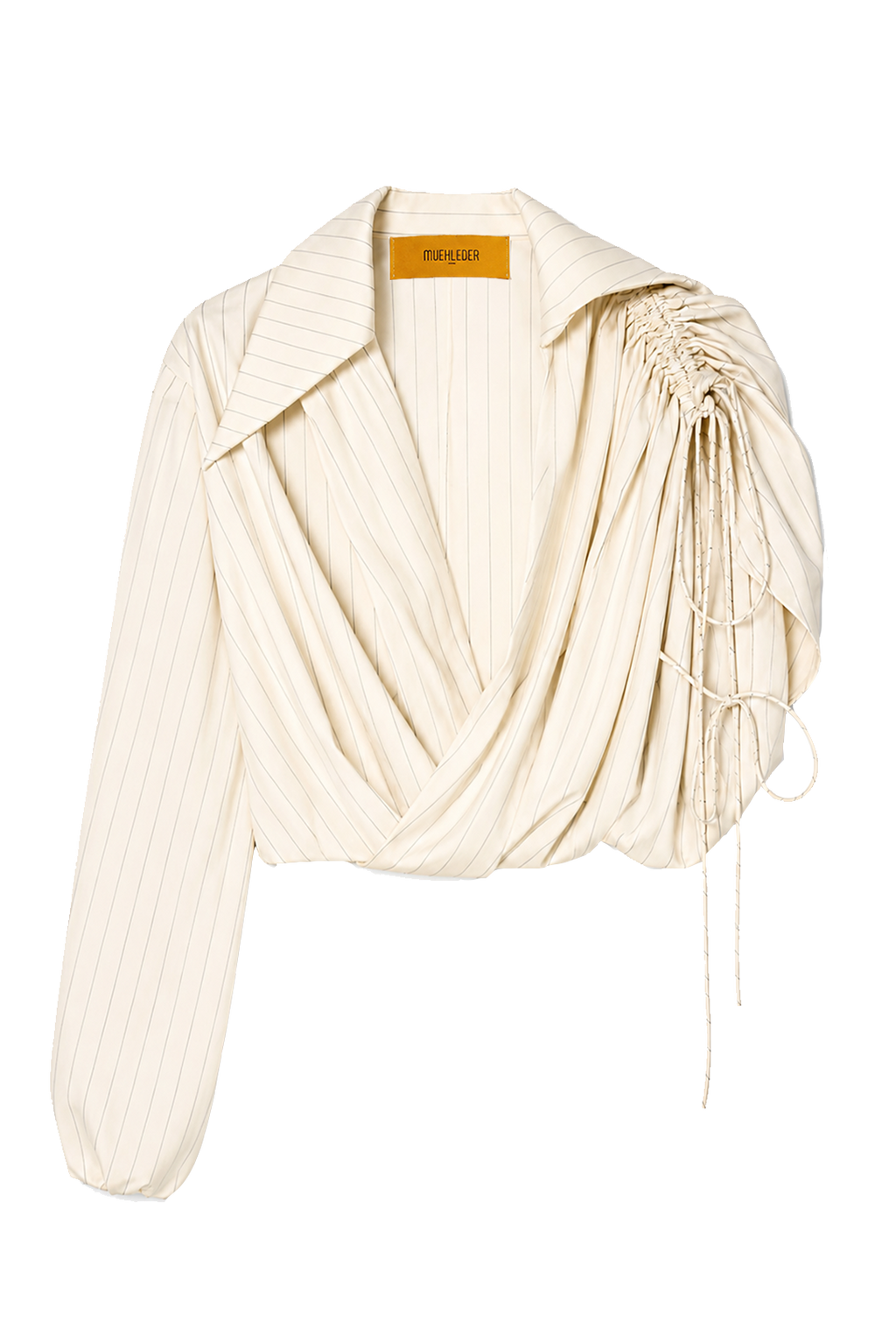 Asha Pinstripe Top