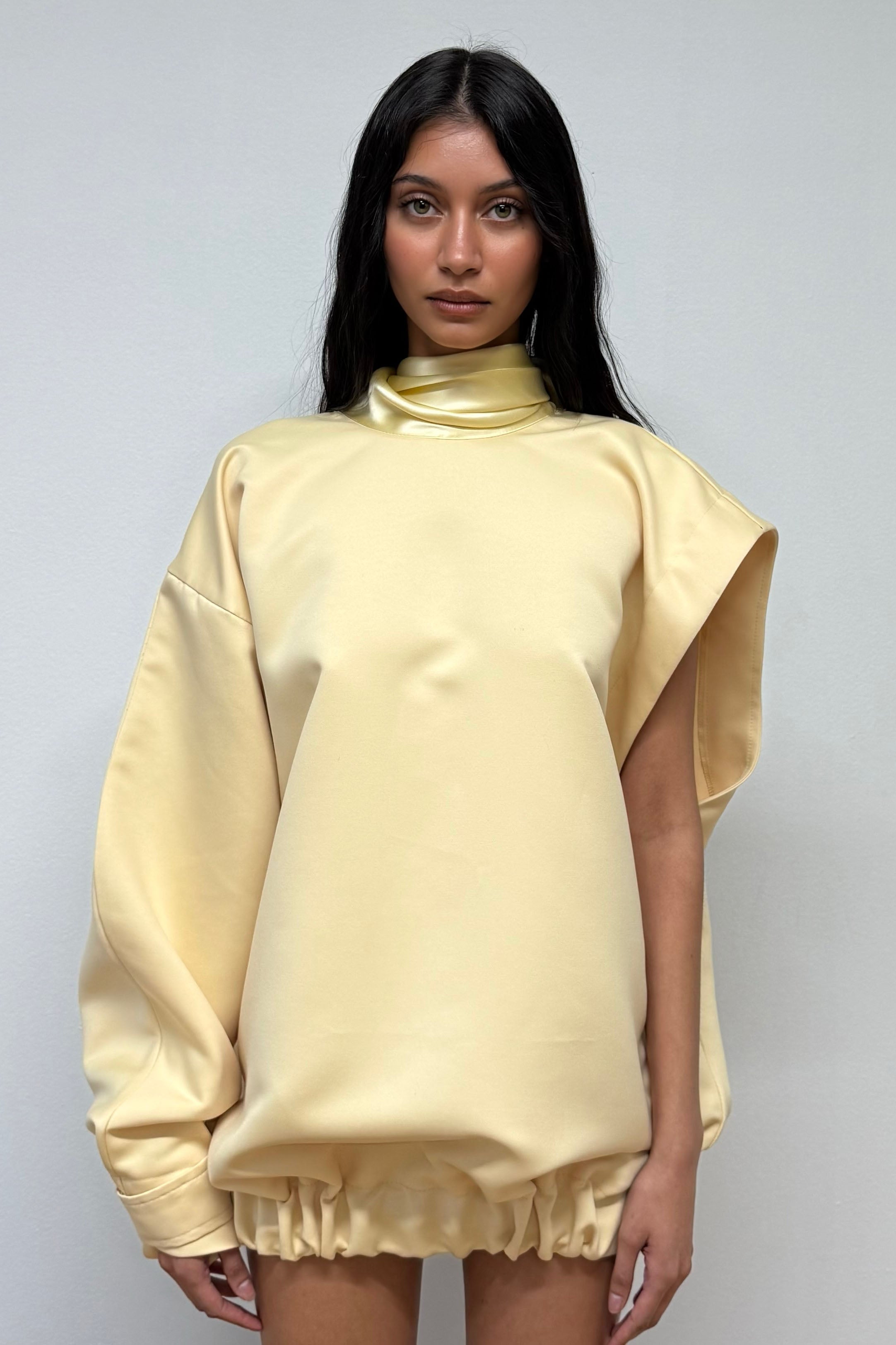 Chinara Silk Knot Dress