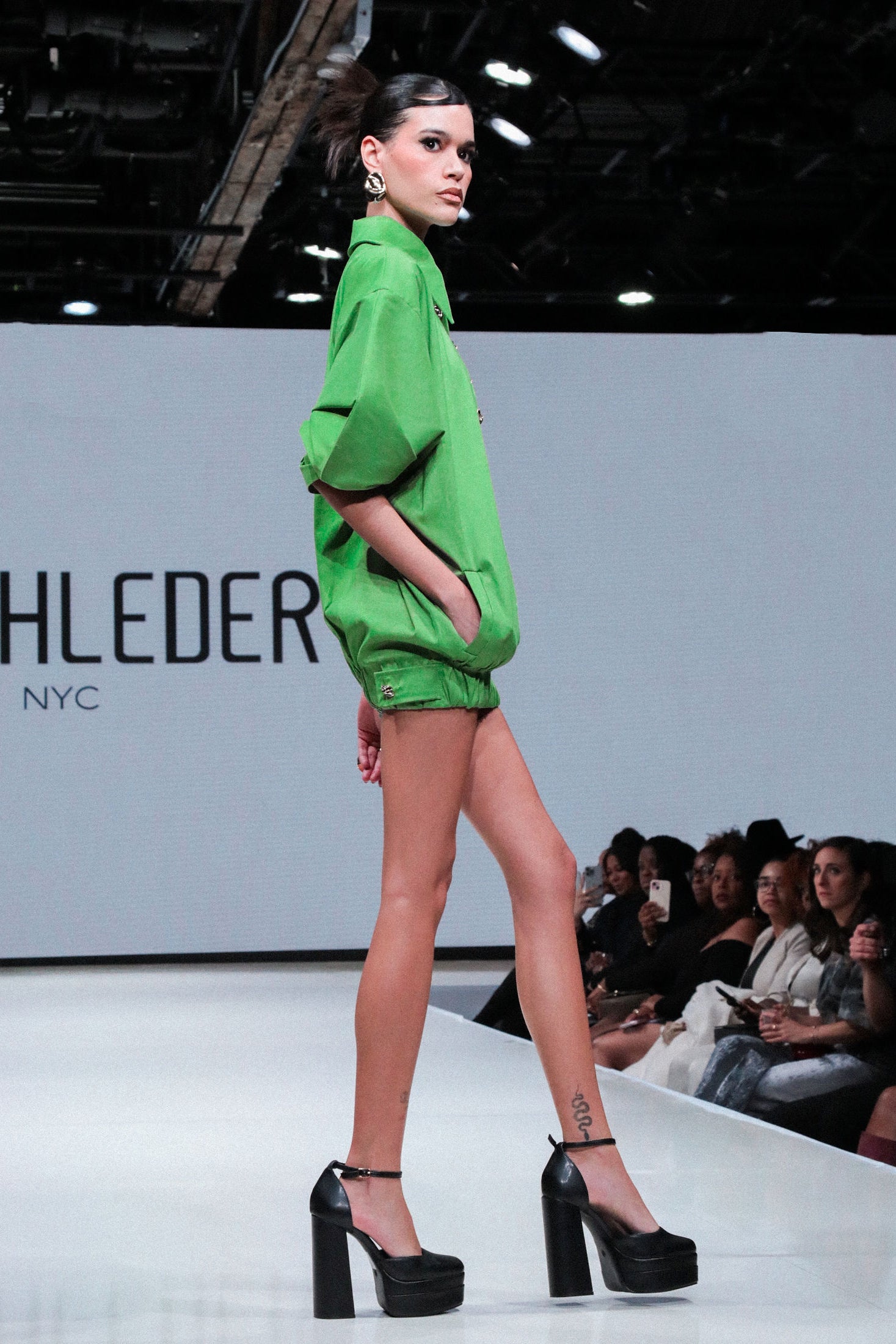 Runway Look 6- Adanna Shirt Dress