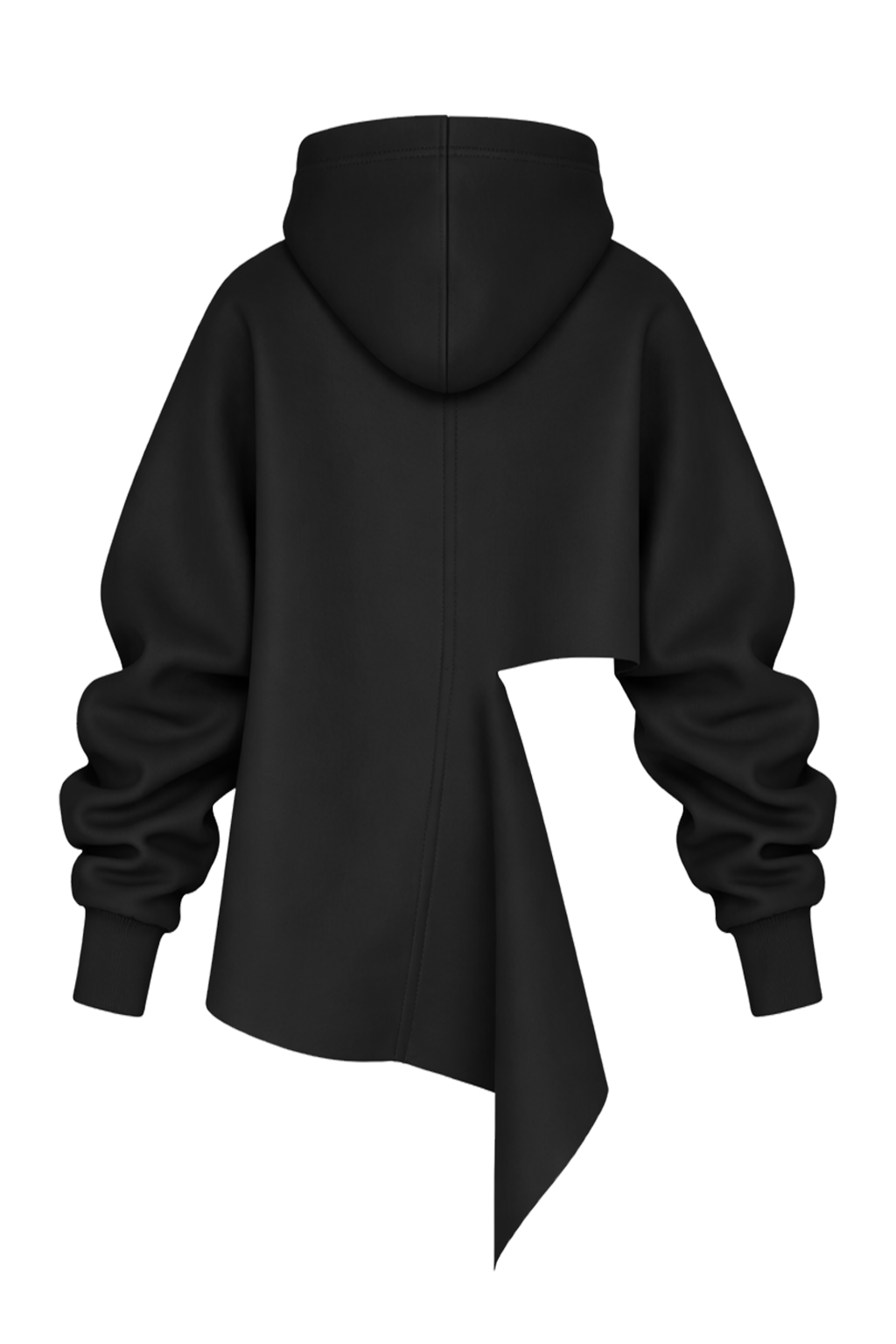 Classic Slashed Hoodie