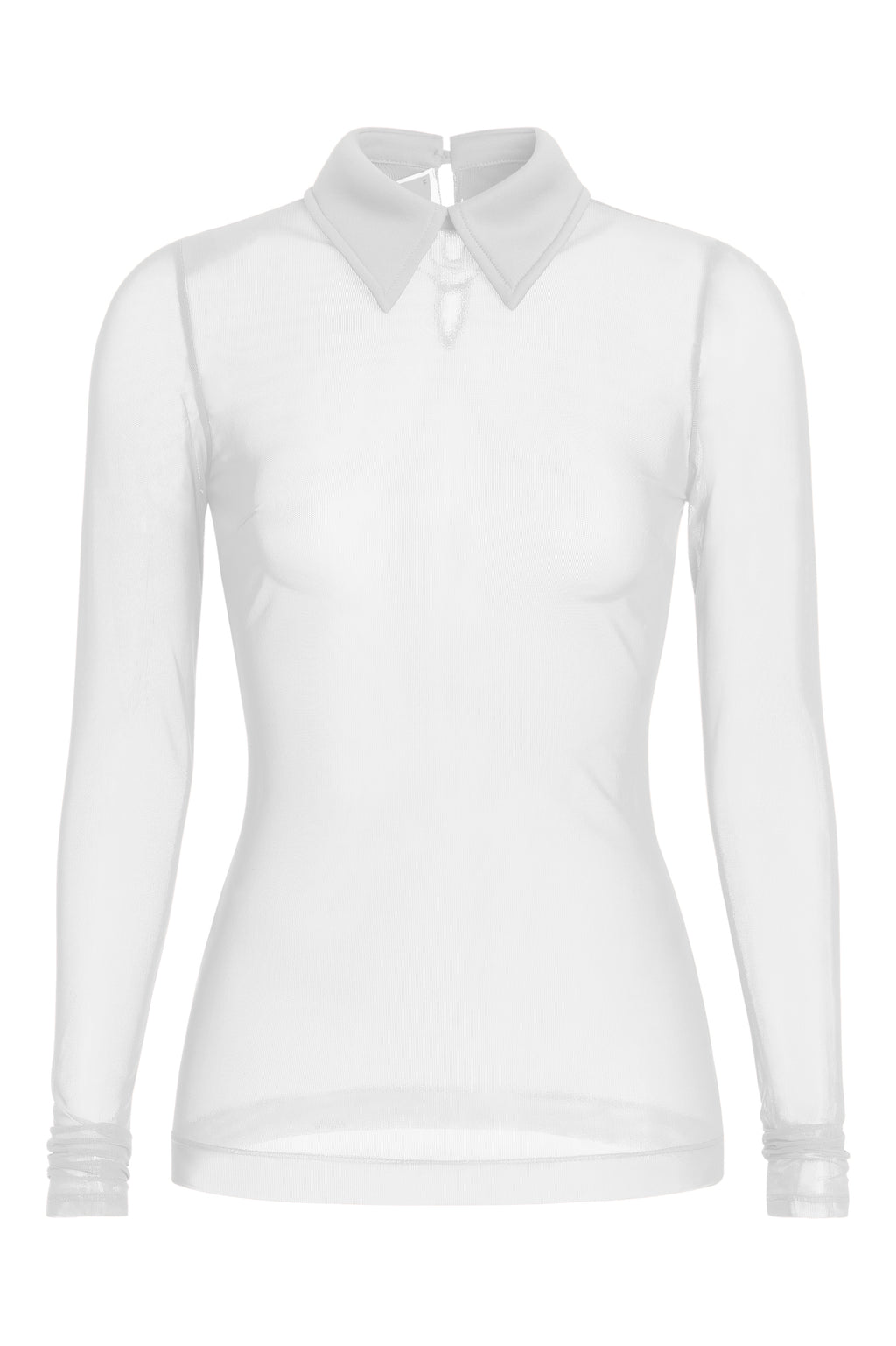 Jada Mesh Collar Top