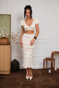 Asha Crop Top & Skirt