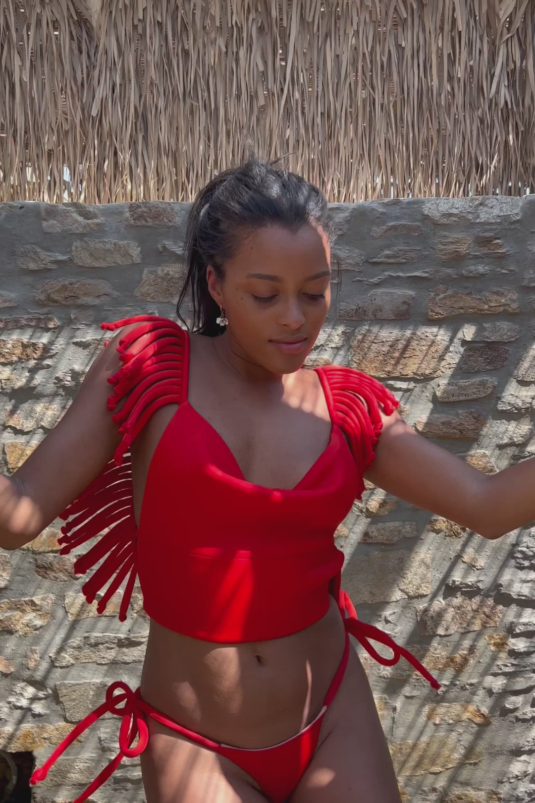 Fringe w/ Benefits Swim Top