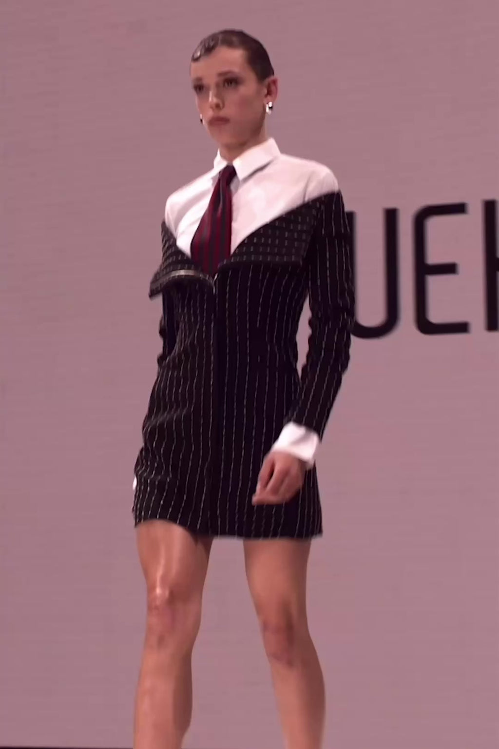 Runway Look 13- Kehinde Suit Dress