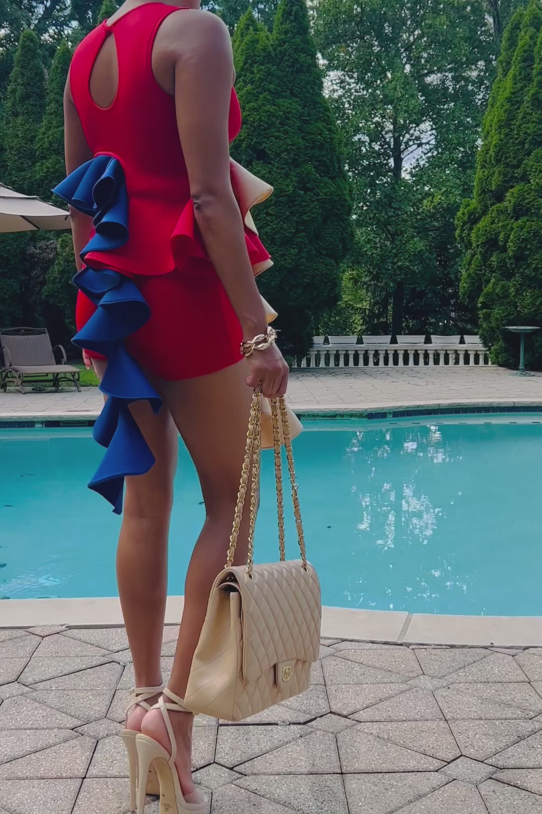 Simi Ruffle Tail Top