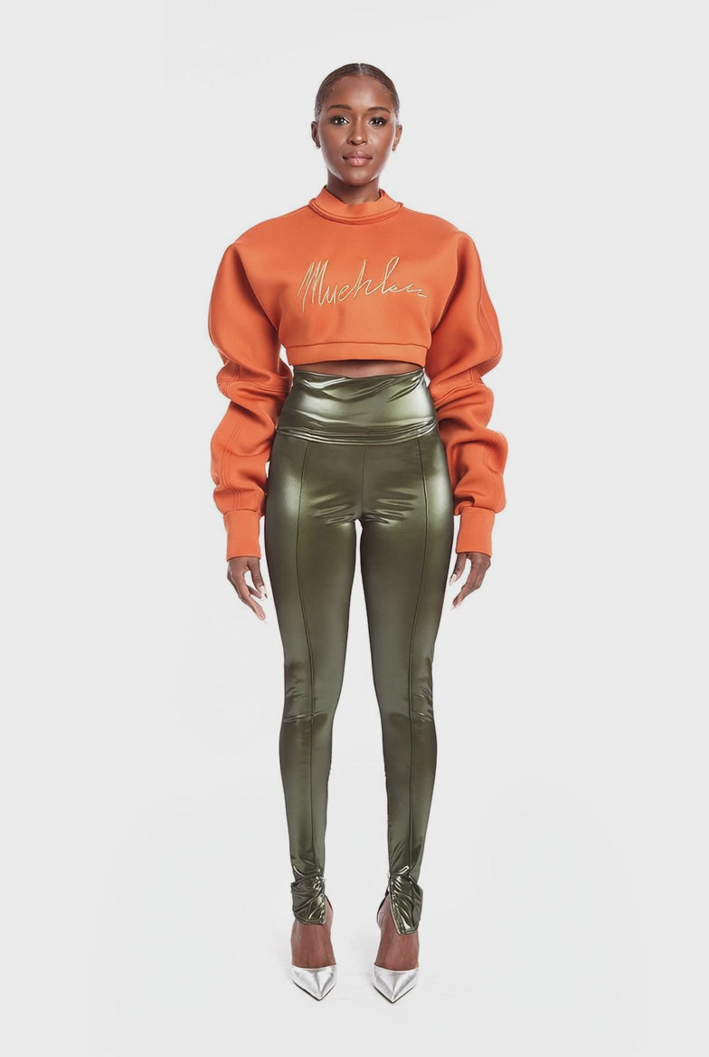 Catch Up Vinyl Leggings