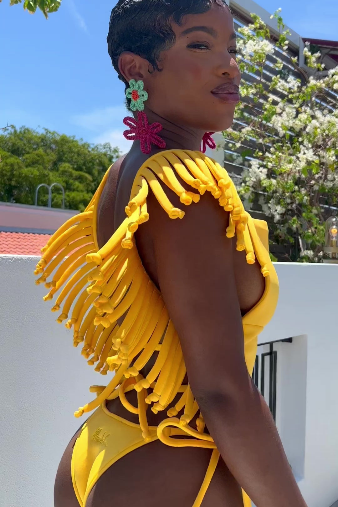 Fringe w/ Benefits Swim Top