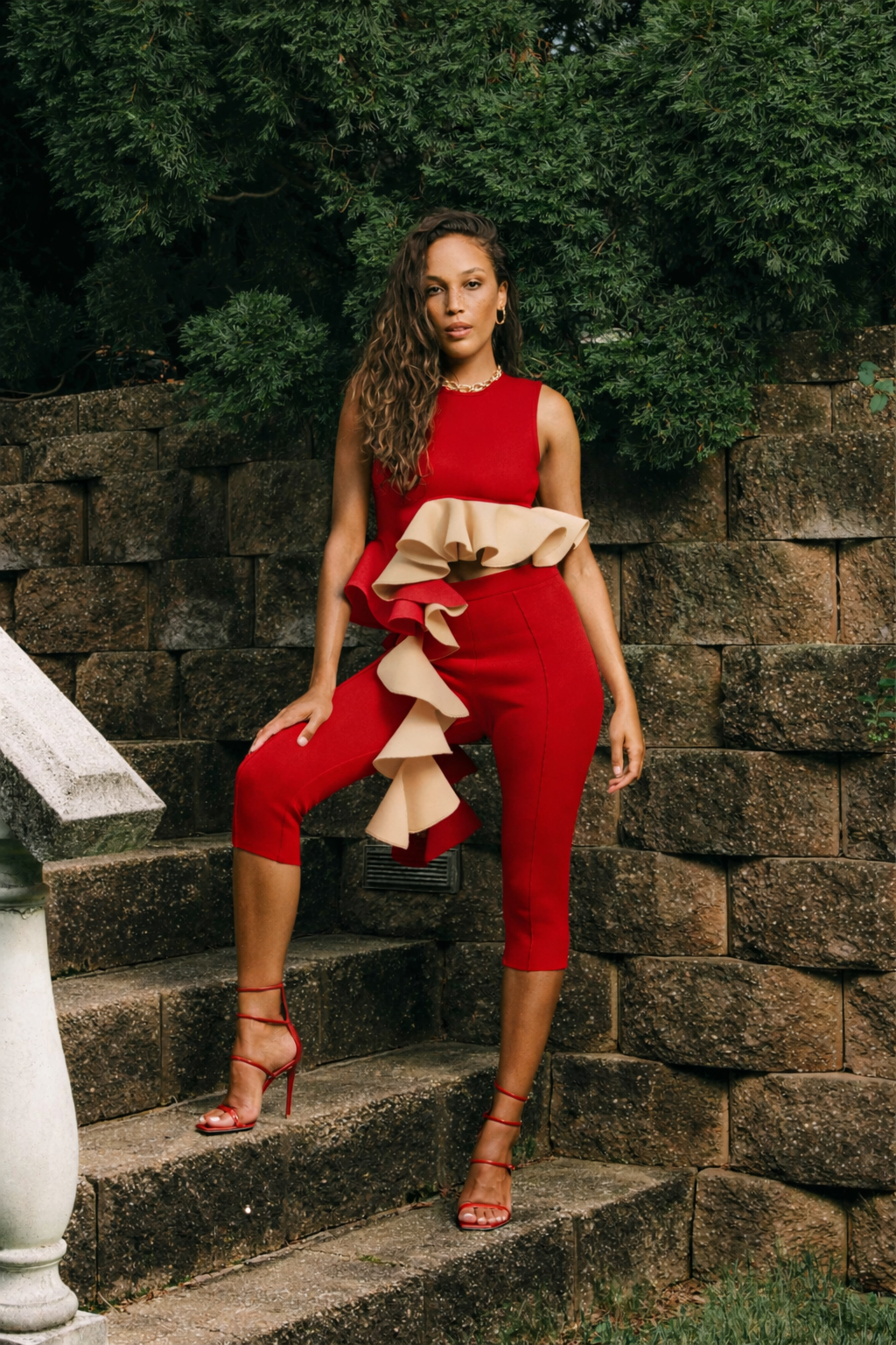 Simi Top & Capri Set