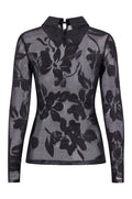 Flora Collar Top