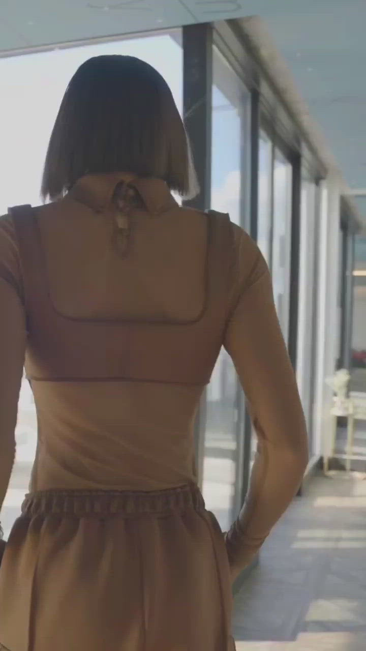 Jada Mesh Collar Top - XS