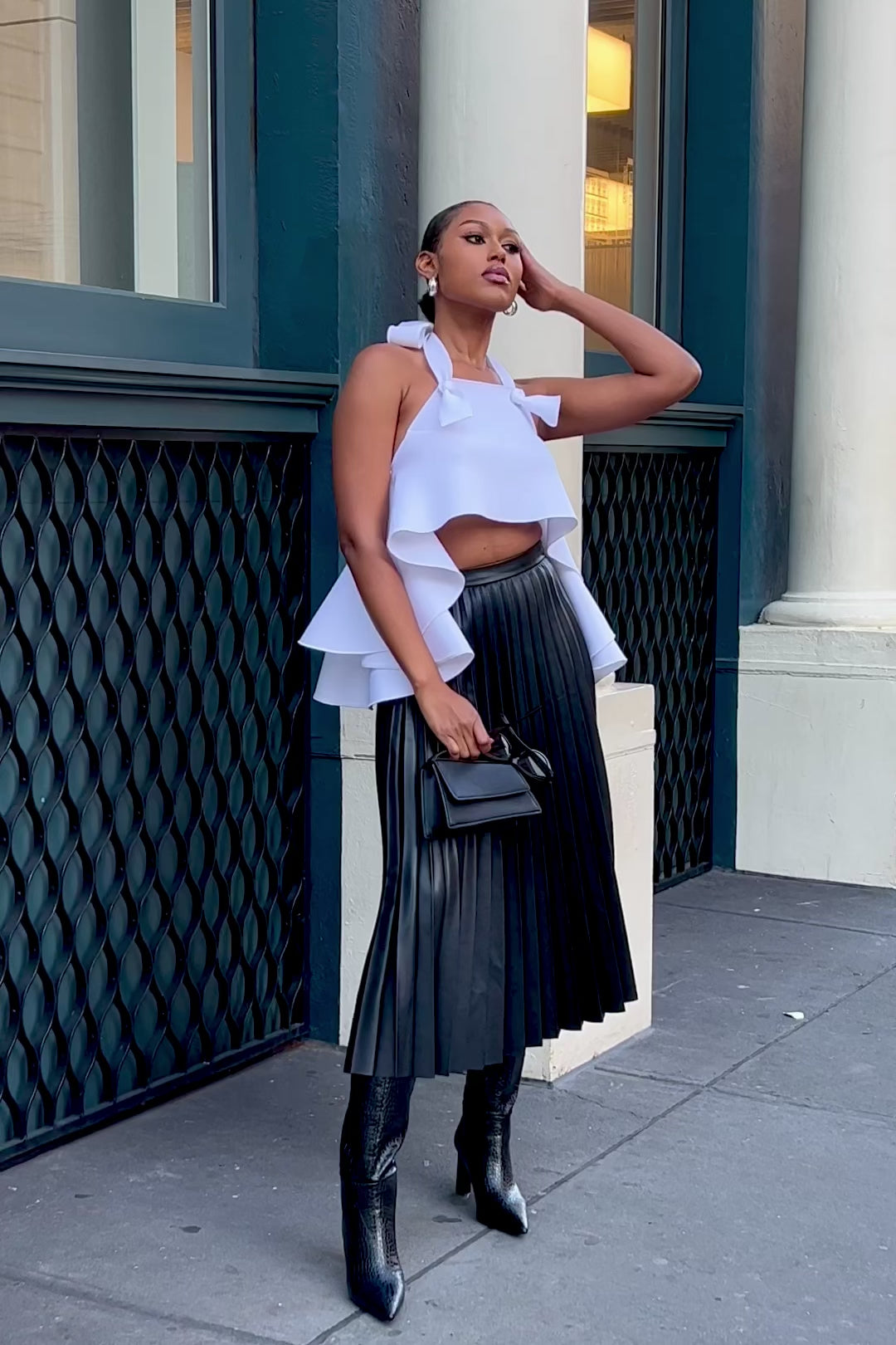 Taye Halter Crop Top - XS