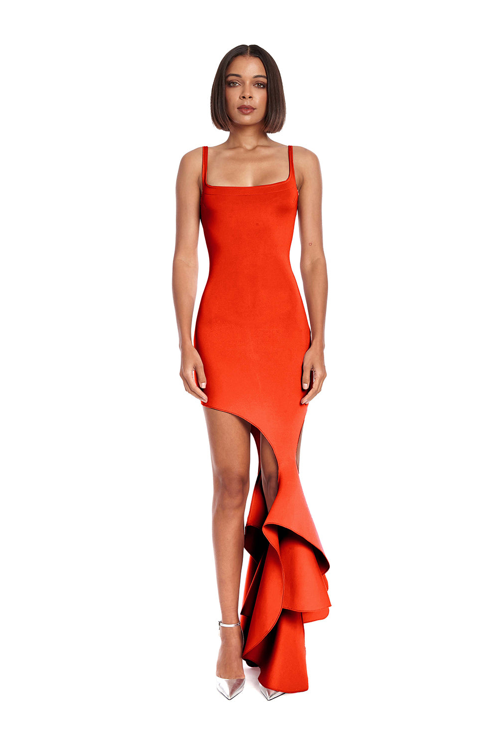 Out & About Asymmetric Dress- XS,S