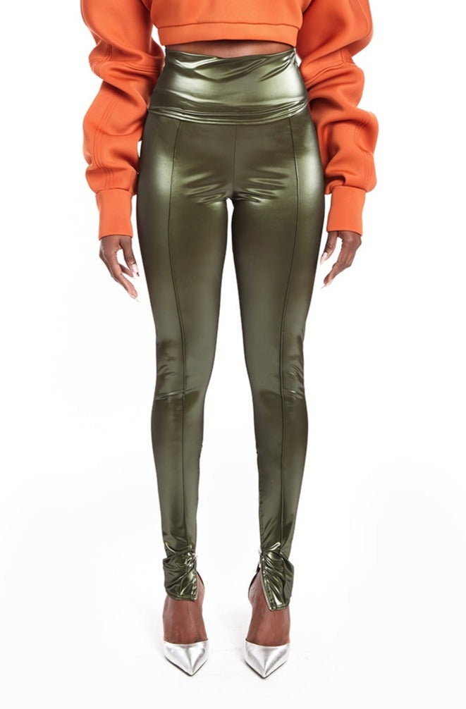 Catch Up Vinyl Leggings
