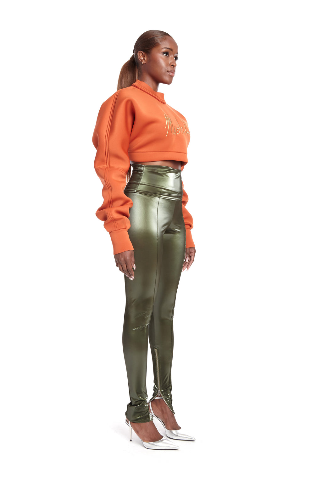 Catch Up Vinyl Leggings