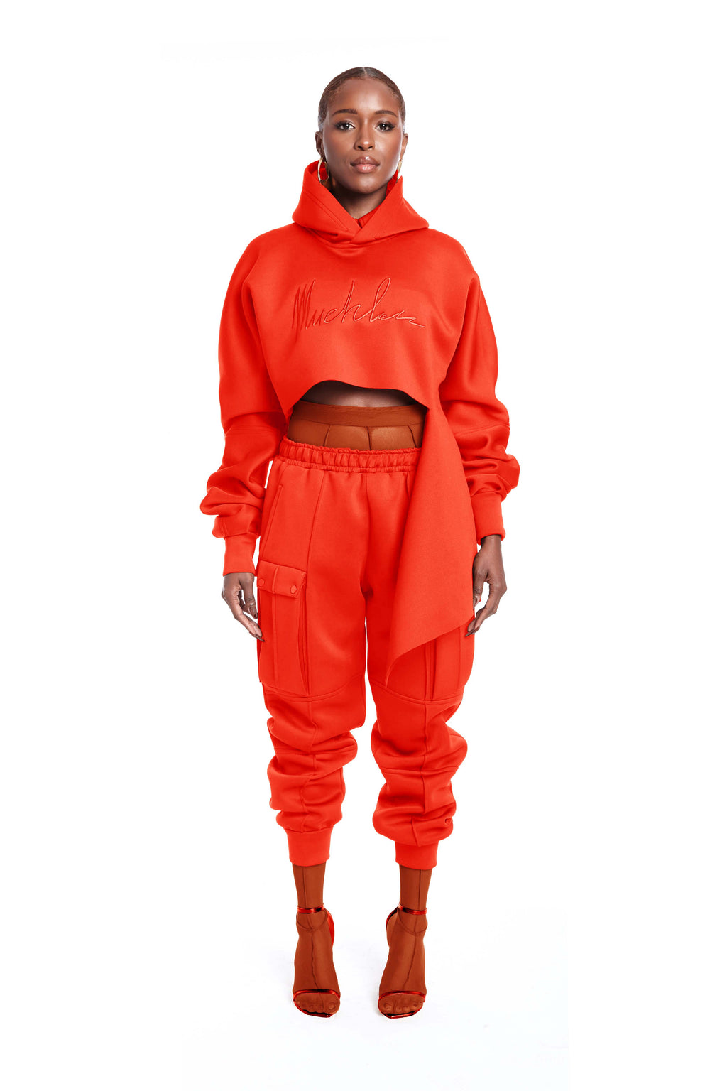 Classic Slashed Hoodie- XS,XL