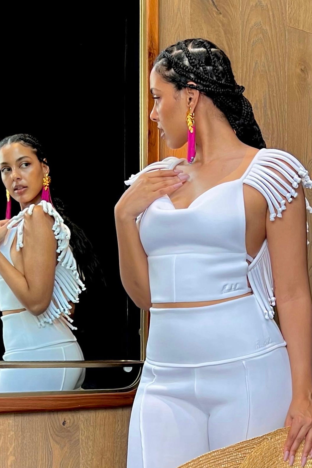 Fringe w/ Benefits Top