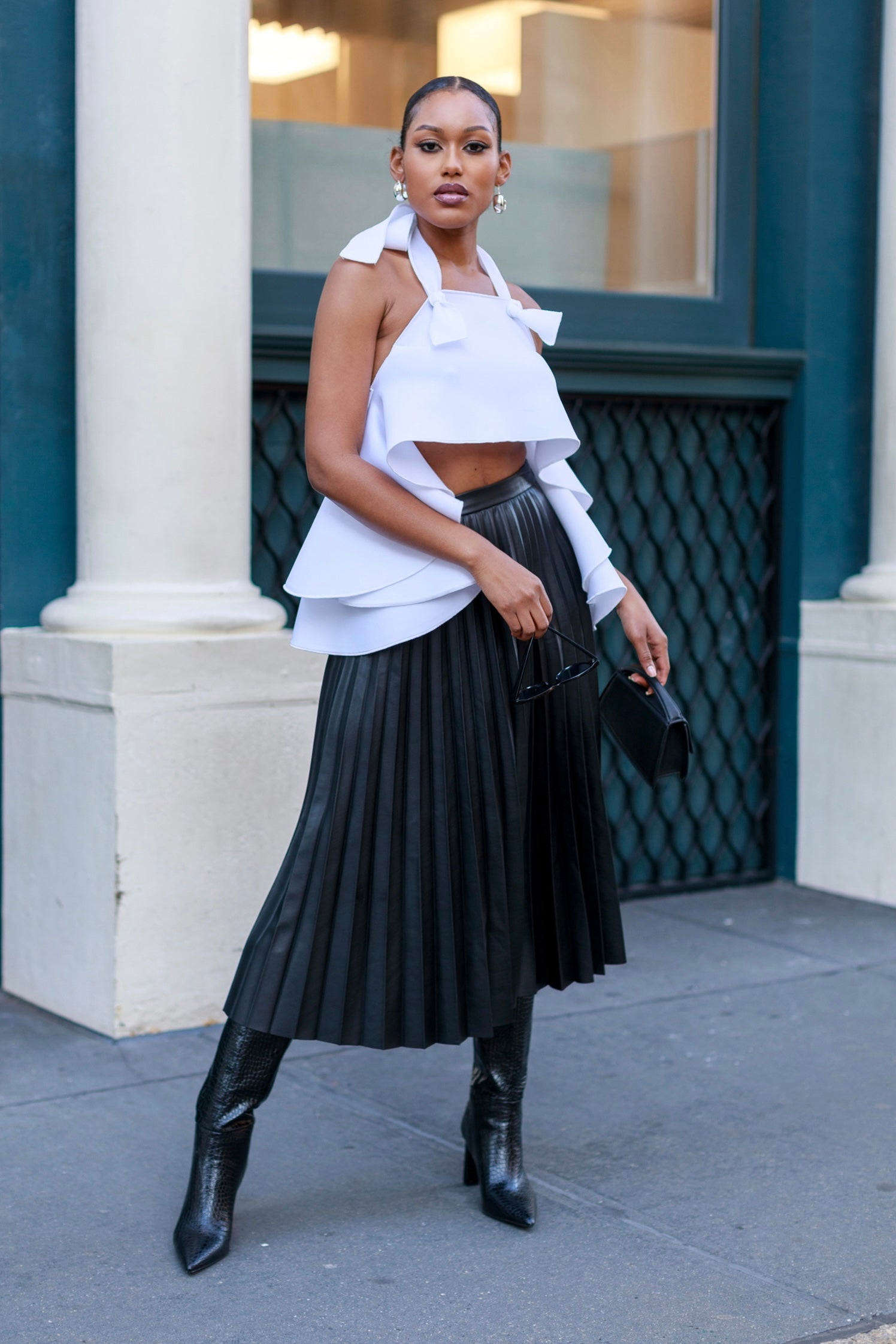 Taye Halter Crop Top - XS